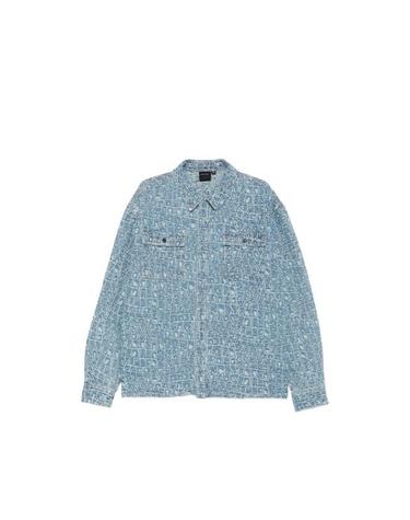 [해외직구] 26FW 데일리 페이퍼 긴팔 셔츠 2610139 CROC JACQU BLUE