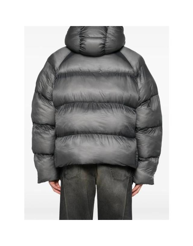 데일리 페이퍼 [해외직구] 26FW 데일리 페이퍼 숏패딩 2610135 RAGLAN SLE BLACK 착용컷