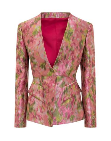 [해외직구] 23SS 델 코어 수트 자켓 S2PJ000692T0596 B3071 PINK GREEN