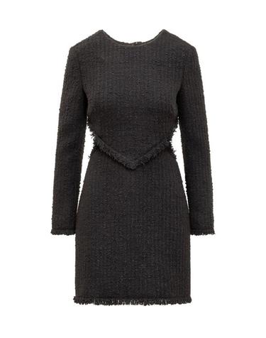 [해외직구] 23FW 델 코어 미디 원피스 P1PD003292T0632 X1000 BLACK