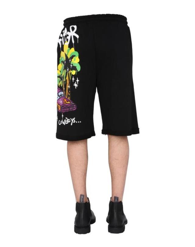 디스클레이머 [해외직구] 21SS 디스클레이머 숏팬츠 21EDS50518 NERO BLACK 착용컷