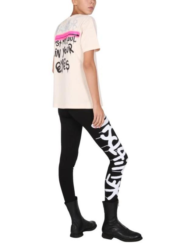 디스클레이머 [해외직구] 21FW 디스클레이머 반팔 티셔츠 21IDS50899 OFFWHITE 착용컷