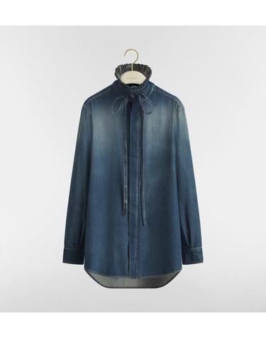 [해외직구] 26FW 디올 데님 셔츠 642B89A3828 8670 GREY