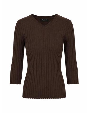 [해외직구] 25FW 라 로즈 스웨터 LARVCS 30394 T MORO
