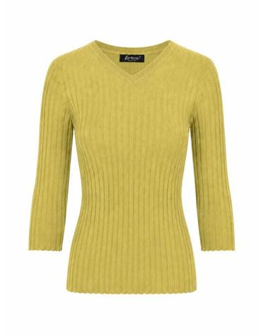 [해외직구] 26FW 라 로즈 스웨터 LARVCS 33998 VERDE LIME