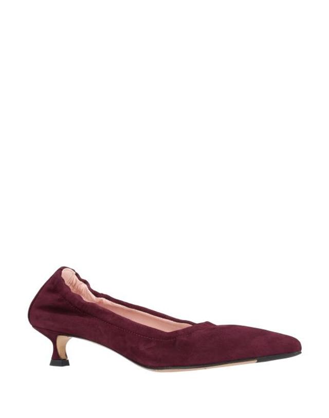 라 로제 [해외직구] 26FW 라 로즈 힐 펌프스 CIPRO BURGUNDY BDX 착용컷