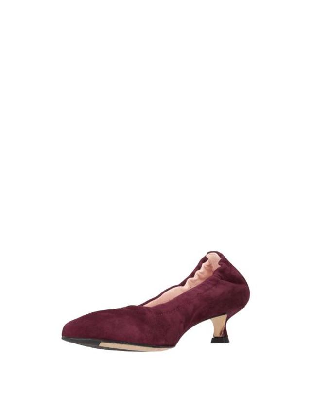 라 로제 [해외직구] 26FW 라 로즈 힐 펌프스 CIPRO BURGUNDY BDX 착용컷
