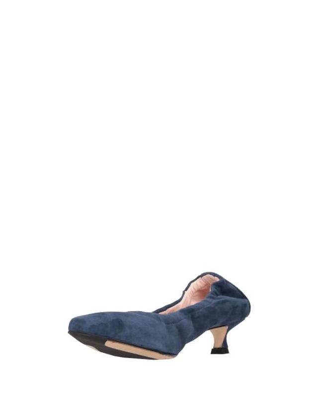 라 로제 [해외직구] 26FW 라 로즈 힐 펌프스 CIPRO OCEAN DARK BLU 착용컷