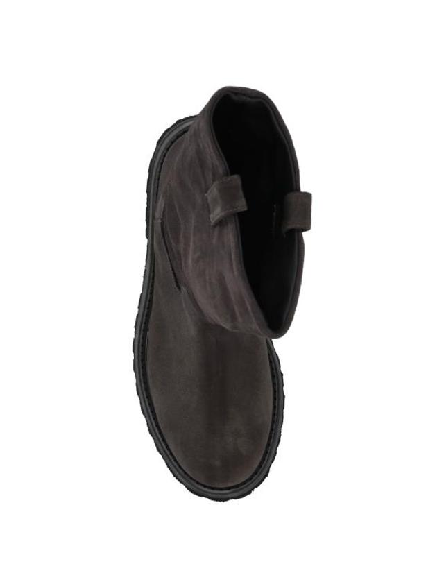 라 로제 [해외직구] 26FW 라 로즈 부츠 8125813 SUEDE T MORO TESTA DI MORO 착용컷