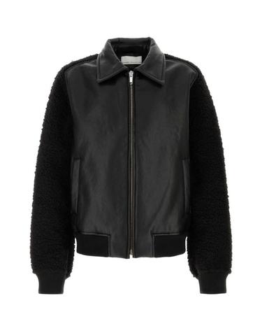 [해외직구] 24FW 랜덤 아이덴티티 봄버 자켓 RAN04J004 BLACK
