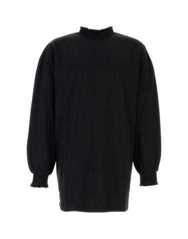 [해외직구] 24FW 랜덤 아이덴티티 긴팔 티셔츠 RAN04T006 BLACK