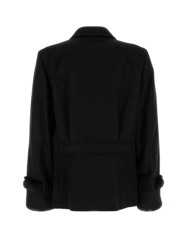 랜덤 아이덴티티 [해외직구] 24FW 랜덤 아이덴티티 코트 RAN04C004 BLACK 착용컷