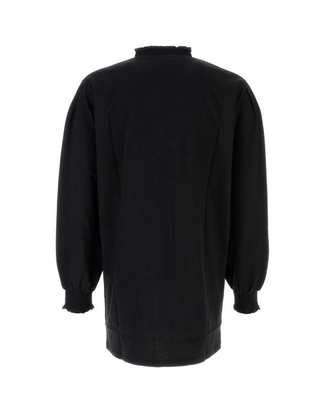 랜덤 아이덴티티 [해외직구] 24FW 랜덤 아이덴티티 긴팔 티셔츠 RAN04T006 BLACK 착용컷