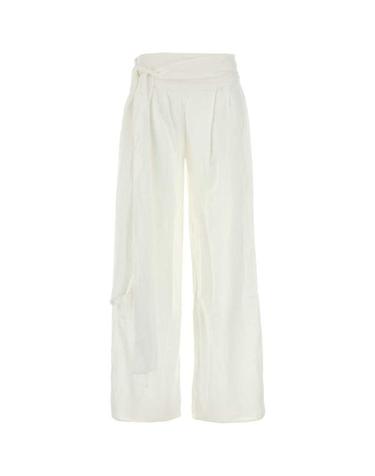 [해외직구] 25SS 로이스 팬츠 33377699 01 WHITE