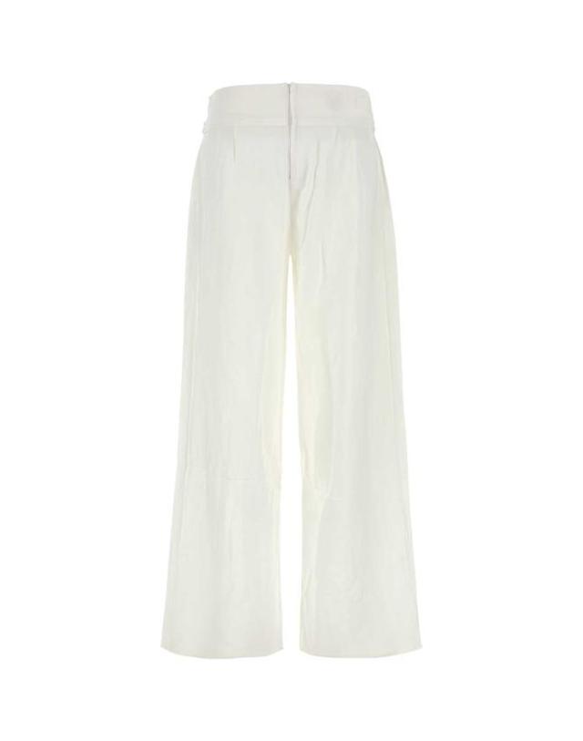 로이스 [해외직구] 25SS 로이스 팬츠 33377699 01 WHITE 착용컷