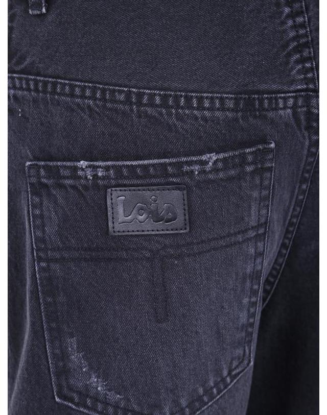 로이스 [해외직구] 26FW 로이스 스트레이트 팬츠 35038071 L34 BLACK 착용컷