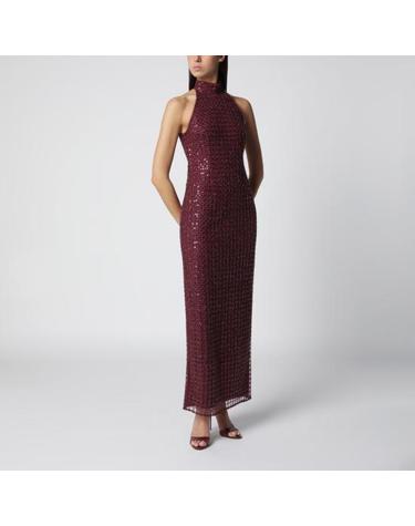 [해외직구] 26FW 로테이트 바이 크리스텐슨 롱 원피스 1162922734BCR1487 2734 BURGUNDY