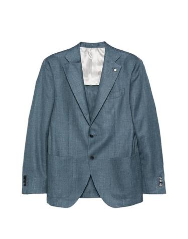 [해외직구] 26SS 루이지 비안끼 수트 자켓 2322 622642 NAVY