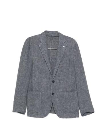 [해외직구] 26SS 루이지 비안끼 수트 자켓 2884 651677 NAVY