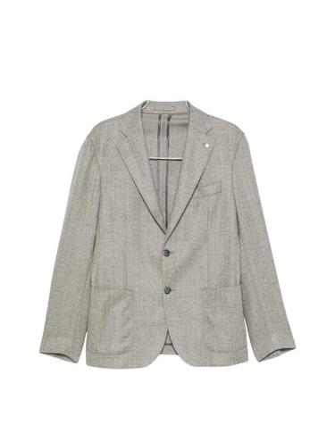 [해외직구] 26FW 루이지 비안끼 수트 자켓 2683 626261 GREY