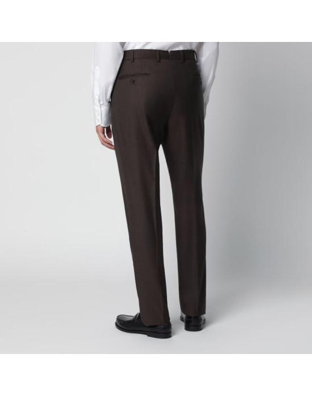 루이지 비안끼 [해외직구] 26FW 루이지 비안끼 수트 세트 340764509 Brown 착용컷
