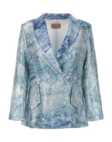 [해외직구] 24SS 르 트윈스 수트 자켓 COMODENIMCELESTE Light Blue