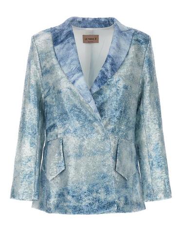 [해외직구] 24SS 르 트윈스 수트 자켓 COMODENIMCELESTE Light Blue
