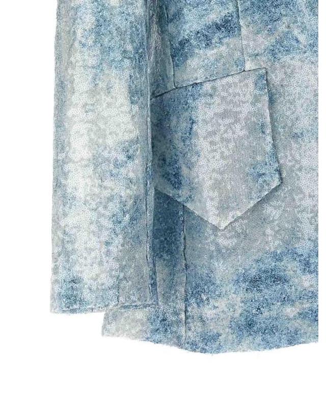르 트윈스 [해외직구] 24SS 르 트윈스 수트 자켓 COMODENIMCELESTE Light Blue 착용컷