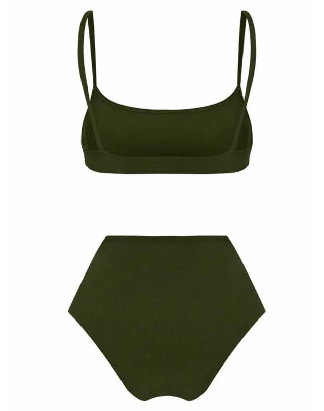 리도 [해외직구] 26SS 리도 비키니 수영복 UNDICIHW OLIVE GREEN 착용컷