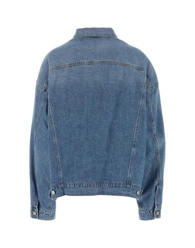 마리아노 [해외직구] 24FW 마리아노 데님 자켓 S78014931 07 BLUE 착용컷