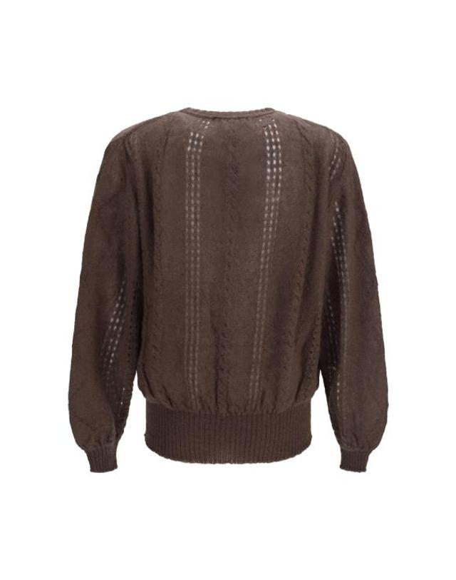 마리아노 [해외직구] 26FW 마리아노 니트웨어 MGFW26CA01883 6144 BROWN 착용컷