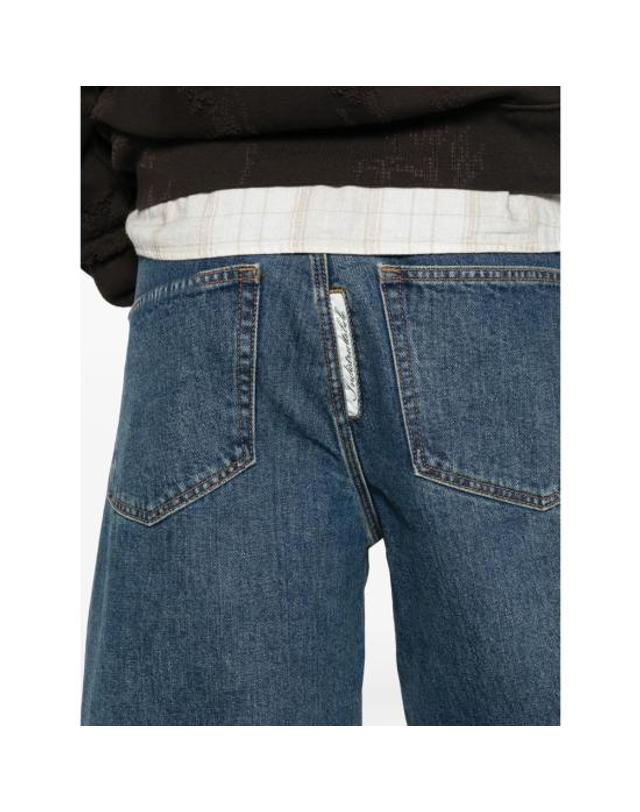 마리아노 [해외직구] 26FW 마리아노 데님 팬츠 DE03012 W68018736 6145 BLUE 착용컷