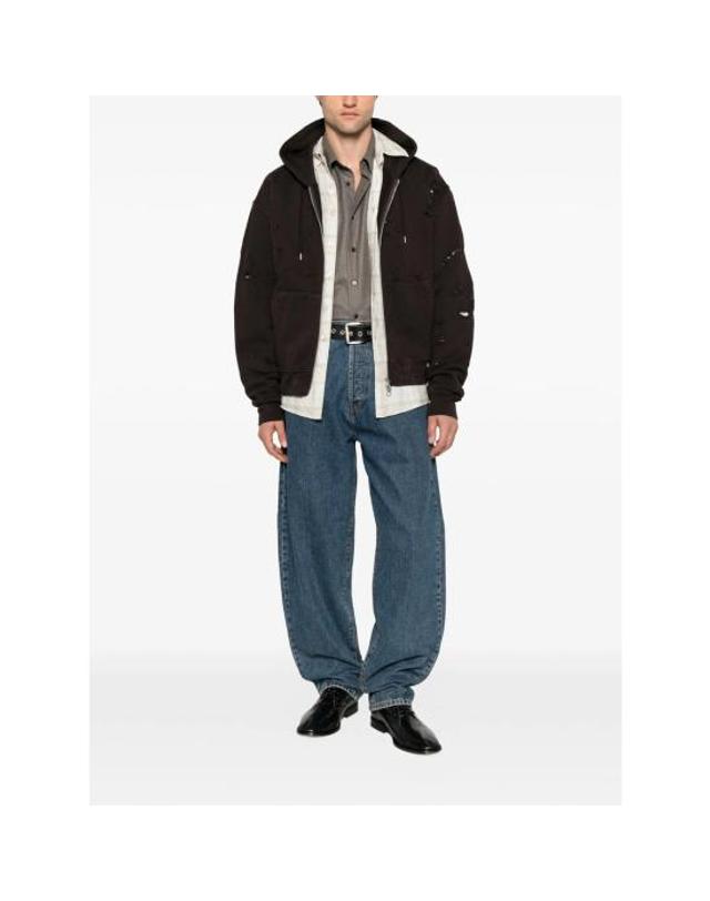 마리아노 [해외직구] 26FW 마리아노 데님 팬츠 DE03012 W68018736 6145 BLUE 착용컷
