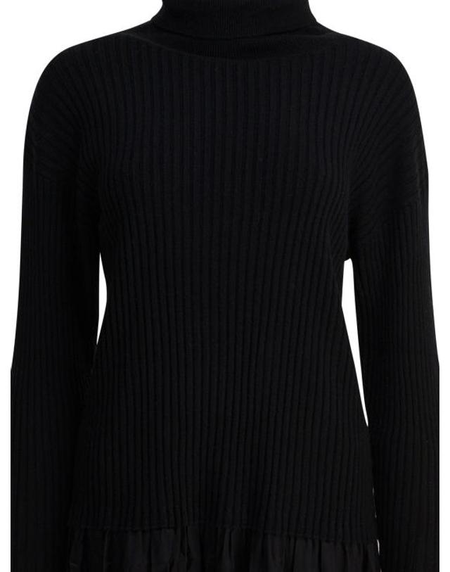 막스앤모이 [해외직구] 25FW 막스앤모이 롱 원피스 H25REVEBLACK Black 착용컷