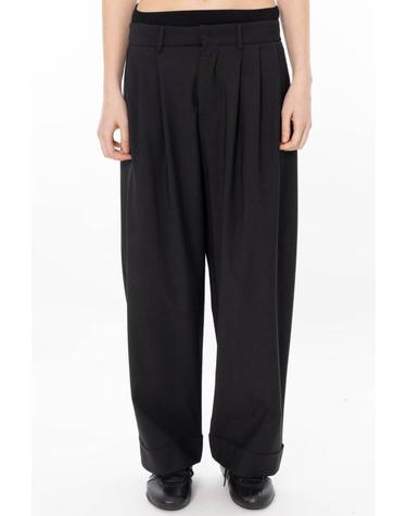 [해외직구] 26SS 메이메이즈 스트레이트 팬츠 M6PH05 100 Black