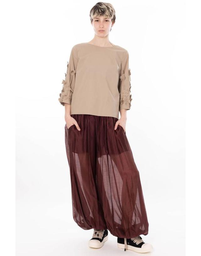 메이메이즈 [해외직구] 26SS 메이메이즈 긴팔 티셔츠 M6EA68 180 Beige 착용컷