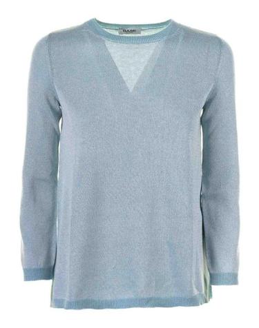 [해외직구] 24SS 베이스 긴팔 티셔츠 B7288496320 Light Blue