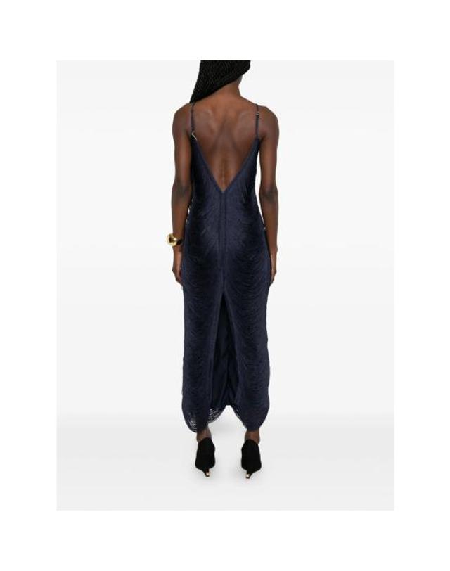 블레스 [해외직구] 26SS 블레스 롱 원피스 JADE DKBLU BLUE 착용컷