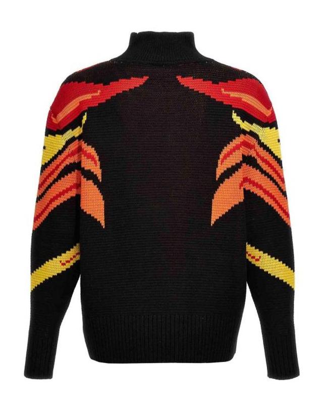 블루마블 [해외직구] 23FW 블루마블 터틀넥 SW27KN21B23BLK Multicolour 착용컷