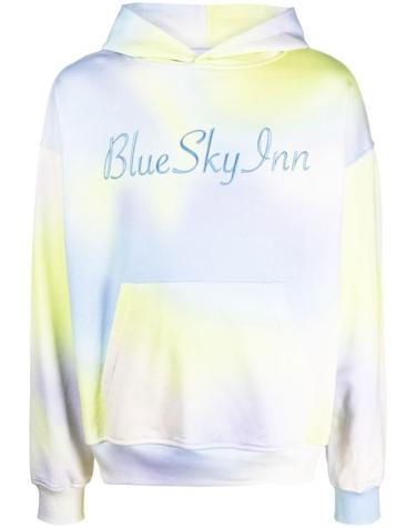 [해외직구] 22FW 블루스카이인 후드 티셔츠 BS2202HO001 TIE Clear Blue