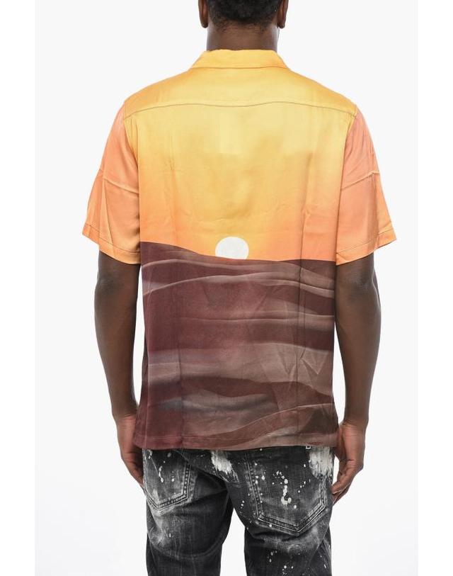블루스카이인 [해외직구] 블루스카이인 긴팔 셔츠 BS2302SH035 DUNE Multicolor 착용컷