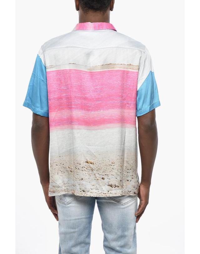 블루스카이인 [해외직구] 블루스카이인 긴팔 셔츠 BS2302SH034 SALT Multicolor 착용컷