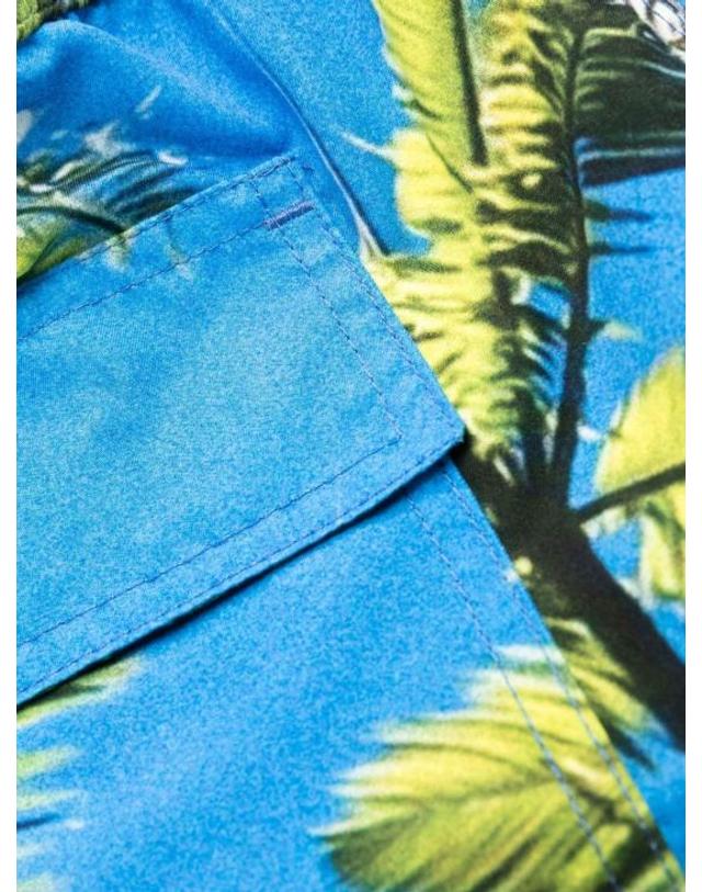 블루스카이인 [해외직구] 23SS 블루스카이인 스윔팬츠 BS2301SW014 PRINTSKY MultiColour 착용컷