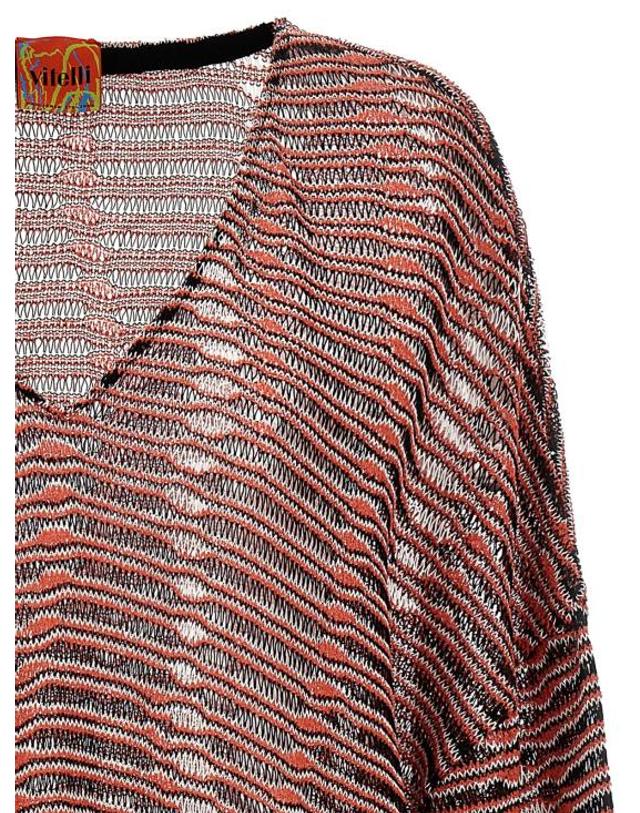 비텔리 [해외직구] 23SS 비텔리 스웨터 SS23D38G07PLKJ12MULTICOLOR Multicolour 착용컷
