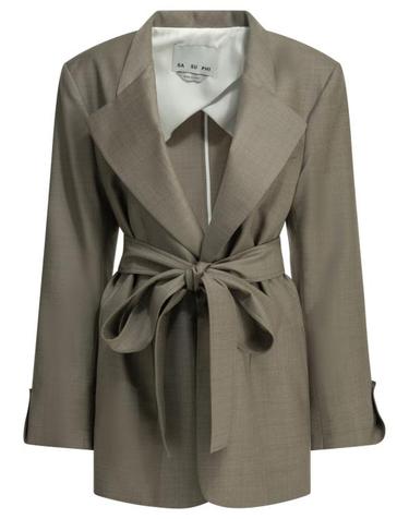 [해외직구] 26SS 사 수 파이 자켓 S26702AAU0780 BROWN