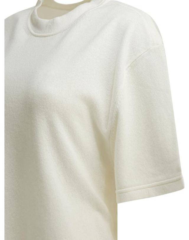 사수피 [해외직구] 26SS 사 수 파이 스웨터 S26692WS0100 WHITE 착용컷