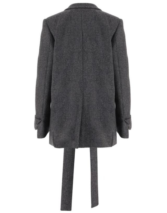 사수피 [해외직구] 26FW 사 수 파이 수트 자켓 W267020950 Grey 착용컷