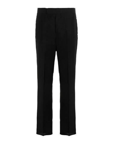 [해외직구] 23SS 사피오 스트레이트 팬츠 N9MJACQUARD Black