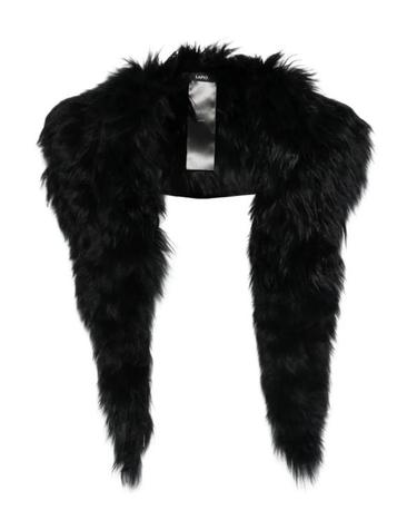 [해외직구] 25FW 사피오 머플러 스카프 N68ALPACA BLACK