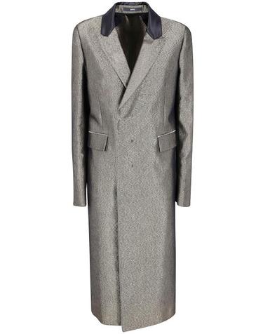 [해외직구] 25FW 사피오 코트 N2DENIM GOLD METALLIC